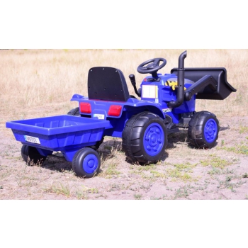 TRAKTOR NA AKUMULATOR Z PRZYCZEPĄ - JCX, PILOT/S-617