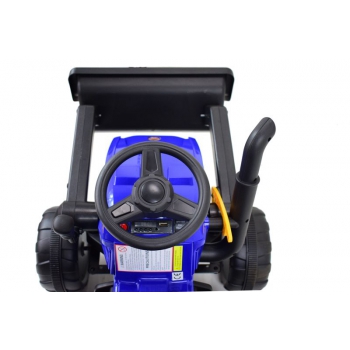 TRAKTOR NA AKUMULATOR Z PRZYCZEPĄ - JCX, PILOT/S-617