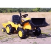 TRAKTOR NA AKUMULATOR Z PRZYCZEPĄ - JCX, PILOT/S-617