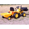 TRAKTOR NA AKUMULATOR Z PRZYCZEPĄ - JCX, PILOT/S-617