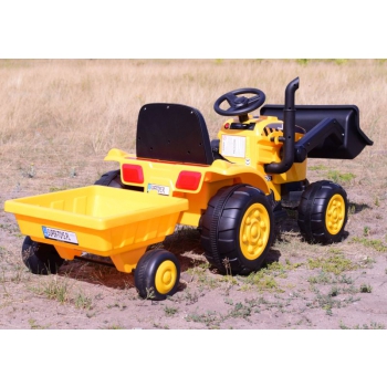 TRAKTOR NA AKUMULATOR Z PRZYCZEPĄ - JCX, PILOT/S-617