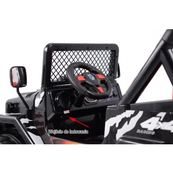 Olbrzymi  terenowy Drifter 2 osobowy z pilotem,miękkie koła, 2,4 Ghz/ S-618