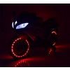 WIELKI MOTOR NA AKUMULATOR  -  GAZ W MANETCE, HAMULEC, ŚWIECĄCE KOŁA - SUPER JAKOSĆ/SD-R6
