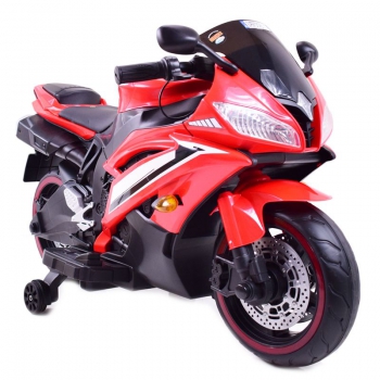 WIELKI MOTOR NA AKUMULATOR  -  GAZ W MANETCE, HAMULEC, ŚWIECĄCE KOŁA - SUPER JAKOSĆ/SD-R6