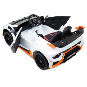ORYGINALNE DRIFTUJĄCE  LAMBORGHINI  HURACAN STO NA AKUMULATOR/SMT-555-24V