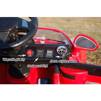 AUTO ROADSTER EXCLUSIVE Z ŚWIECĄCYMI KOŁAMI/SX158