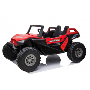MEGA BUGGY CLASH DLA 2 DZIECI, 4 SILNIKI, 24V, MIĘKKIE PRZESUWANE SIEDZENIE, MIĘKKIE KOŁA, WALIZKA NA AKUMULATOR/SX-1928