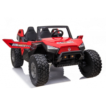 MEGA BUGGY CLASH DLA 2 DZIECI, 4 SILNIKI, 24V, MIĘKKIE PRZESUWANE SIEDZENIE, MIĘKKIE KOŁA, WALIZKA NA AKUMULATOR/SX-1928
