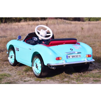 ORYGINALNE BMW 507, MIĘKKIE KOŁA, MIĘKKIE SIEDZENIE, FUNKCJA BUJANIA, FULL OPCJA/SX1938