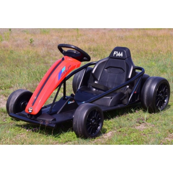 SZYBKI DRIFTUJĄCY GOKART NA AKUMULATOR 24 V SUPER ZABAWA FILM\SX1968