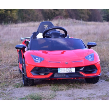 ORYGINALNE LAMBORGHINI AVENTADOR - WERSJA KARBON -  MIĘKKIE KOŁA, MIĘKKIE SIEDZENIE, SUPER JAKOŚĆ/SX2018