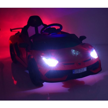 ORYGINALNE LAMBORGHINI AVENTADOR - WERSJA KARBON -  MIĘKKIE KOŁA, MIĘKKIE SIEDZENIE, SUPER JAKOŚĆ/SX2018