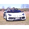 LICENCJONOWANY LAMBORGHINI AVENTADOR SVJ DLA 2 DZIECI, FUNKCJA DRIFTU MIĘKKIE SIEDZENIE, MIĘKKIE KOŁA/SX2028