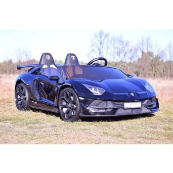 LICENCJONOWANY LAMBORGHINI AVENTADOR SVJ DLA 2 DZIECI FUNKCJA DRIFTU - LAKIER SUPER JAKOŚĆ, MIĘKKIE SIEDZENIE, MIĘKKIE KOŁA/SX2028