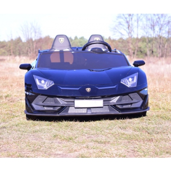 LICENCJONOWANY LAMBORGHINI AVENTADOR SVJ DLA 2 DZIECI FUNKCJA DRIFTU - LAKIER SUPER JAKOŚĆ, MIĘKKIE SIEDZENIE, MIĘKKIE KOŁA/SX2028