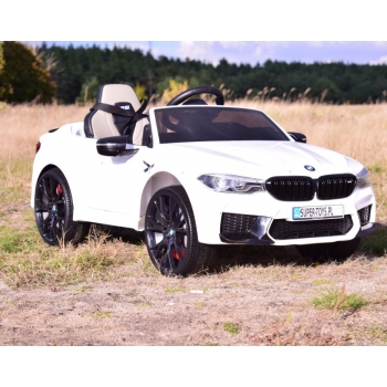 ORYGINALNE BMW M5  24V Z FUNKCJĄ DRIFTU - MIĘKKIE KOŁA, MIĘKKIE SIEDZENIE /SX2118