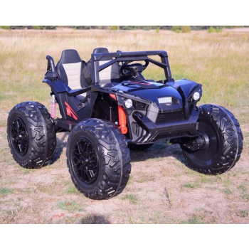 MEGA BUGGY  DLA 2 DZIECI, 4 SILNIKI ( 310 W), 24V, MIĘKKIE  SIEDZENIE, MIĘKKIE KOŁA, WALIZKA NA AKUMULATOR,/SX-2139