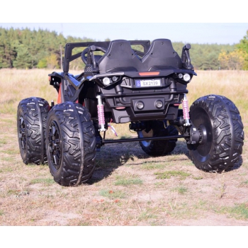 MEGA BUGGY  DLA 2 DZIECI, 4 SILNIKI ( 310 W), 24V, MIĘKKIE  SIEDZENIE, MIĘKKIE KOŁA, WALIZKA NA AKUMULATOR,/SX-2139