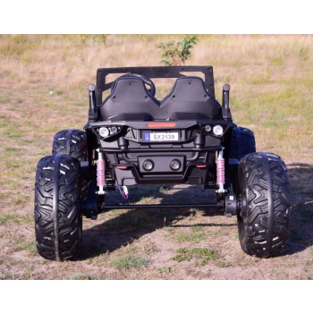 MEGA BUGGY  DLA 2 DZIECI, 4 SILNIKI ( 310 W), 24V, MIĘKKIE  SIEDZENIE, MIĘKKIE KOŁA, WALIZKA NA AKUMULATOR,/SX-2139