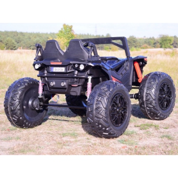 MEGA BUGGY  DLA 2 DZIECI, 4 SILNIKI ( 310 W), 24V, MIĘKKIE  SIEDZENIE, MIĘKKIE KOŁA, WALIZKA NA AKUMULATOR,/SX-2139