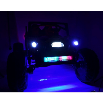 MEGA BUGGY  DLA 2 DZIECI, 4 SILNIKI ( 310 W), 24V, MIĘKKIE  SIEDZENIE, MIĘKKIE KOŁA, WALIZKA NA AKUMULATOR,/SX-2139