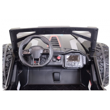 MEGA BUGGY  DLA 2 DZIECI, 4 SILNIKI ( 310 W), 24V, MIĘKKIE  SIEDZENIE, MIĘKKIE KOŁA, WALIZKA NA AKUMULATOR,/SX-2139