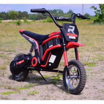 WIELKI MOTOR CROSOWY MAX WOLNY START, 350 WAT, ŁAŃCUCH, POMPOWANE KOŁA, FILM/SX2328