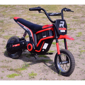 WIELKI MOTOR CROSOWY MAX WOLNY START, 350 WAT, ŁAŃCUCH, POMPOWANE KOŁA, FILM/SX2328