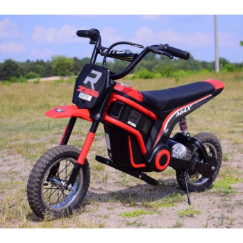 WIELKI MOTOR CROSOWY MAX WOLNY START, 350 WAT, ŁAŃCUCH, POMPOWANE KOŁA, FILM/SX2328