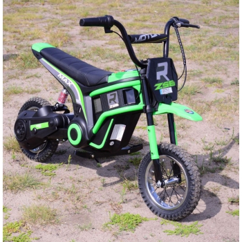 WIELKI MOTOR CROSOWY MAX WOLNY START, 350 WAT, ŁAŃCUCH, POMPOWANE KOŁA, FILM/SX2328