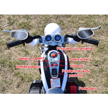 MOTOR CHOPPER Z OPARCIEM, WARKIEM SILNIKA/TR1501