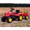 TRAKTOR NA PEDAŁY Z PRZYCZEPĄ I AKCESORIAMI/TR3001