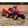 TRAKTOR NA PEDAŁY Z PRZYCZEPĄ I AKCESORIAMI/TR3001