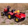 TRAKTOR NA PEDAŁY Z PRZYCZEPĄ I AKCESORIAMI/TR3001