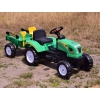 TRAKTOR NA PEDAŁY Z PRZYCZEPĄ I AKCESORIAMI/TR3001
