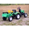 TRAKTOR NA PEDAŁY Z PRZYCZEPĄ I AKCESORIAMI/TR3001