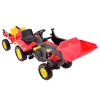 TRAKTOR  NA PEDAŁY Z PRZYCZEPĄ I ŁYŻKĄ /TR3005