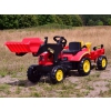 TRAKTOR  NA PEDAŁY Z PRZYCZEPĄ I ŁYŻKĄ /TR3005