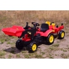 TRAKTOR  NA PEDAŁY Z PRZYCZEPĄ I ŁYŻKĄ /TR3005