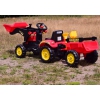 TRAKTOR  NA PEDAŁY Z PRZYCZEPĄ I ŁYŻKĄ /TR3005