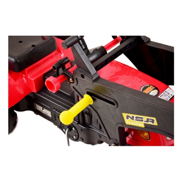 TRAKTOR  NA PEDAŁY Z PRZYCZEPĄ I ŁYŻKĄ /TR3005