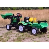 TRAKTOR NA PEDAŁY Z PRZYCZEPĄ I ŁYŻKĄ/TR3005