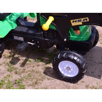 TRAKTOR NA PEDAŁY Z PRZYCZEPĄ I ŁYŻKĄ/TR3005