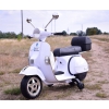 ORYGINALNA VESPA PX150, MIĘKKIE KOŁA, MIĘKKIE SIEDZENIE, KUFEREK/PX150