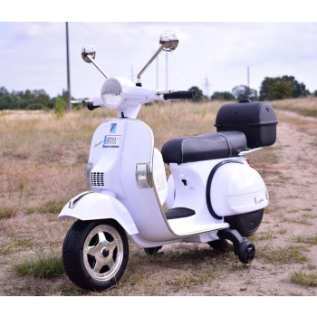 ORYGINALNA VESPA PX150, MIĘKKIE KOŁA, MIĘKKIE SIEDZENIE, KUFEREK/PX150