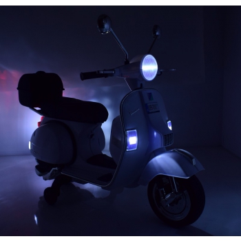 ORYGINALNA VESPA PX150, MIĘKKIE KOŁA, MIĘKKIE SIEDZENIE, KUFEREK/PX150