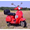 ORYGINALNA VESPA PX150, MIĘKKIE KOŁA, MIĘKKIE SIEDZENIE, KUFEREK/PX150