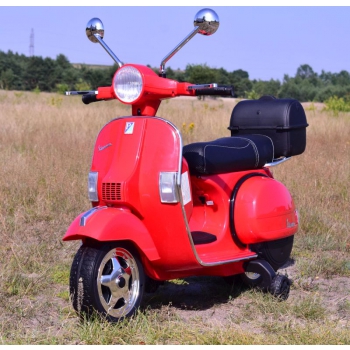 ORYGINALNA VESPA PX150, MIĘKKIE KOŁA, MIĘKKIE SIEDZENIE, KUFEREK/PX150