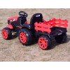 WIELKI TRAKTOR NA AKUMULATOR Z PRZYCZEPĄ 
