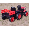 WIELKI TRAKTOR NA AKUMULATOR Z PRZYCZEPĄ 